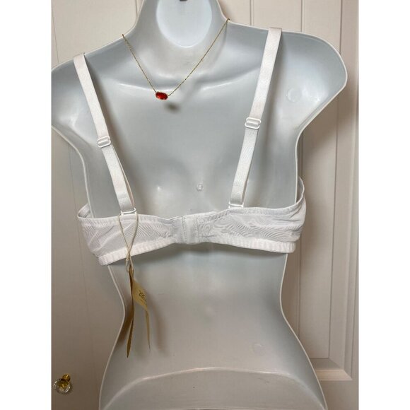 Wingslove See Through Unlined Sheer Lace Bra, Underwire Size 36D - Picture 4 of 7